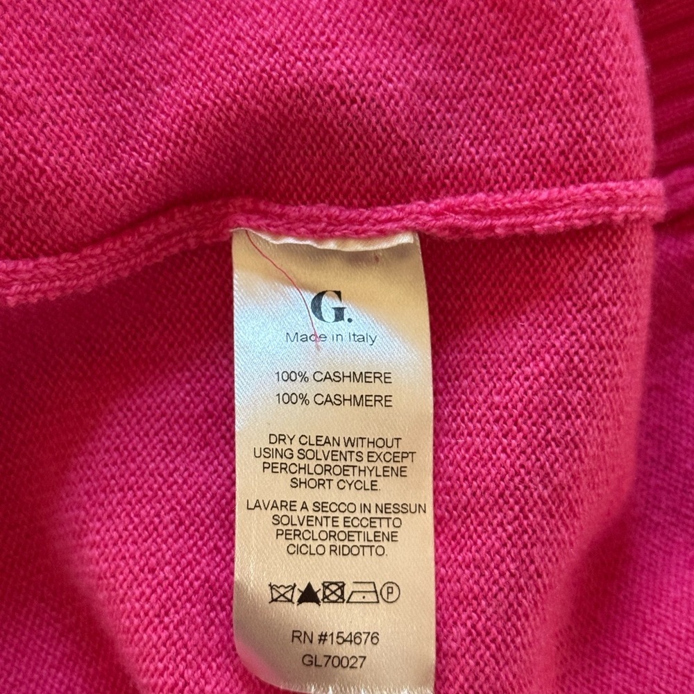 100% Cashmere Shirt, Made in Italy - Picture 6 of 8